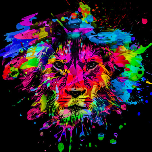 Colorful_lion 1200px_AdobeStock_308700328
